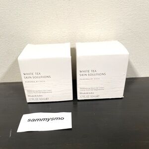 Elizabeth Arden White Tea Micro-Gel Cream Hydrating Anti-Aging 1.7 oz x2